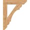 Ekena Millwork Olympic Slat Smooth Bracket, Western Red Cedar, 5 1/2"W x 32"D x 40"H BKT06X32X40OLY06SWR - alternate 2